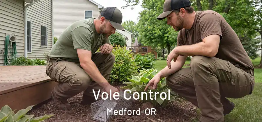 Vole Control Medford-OR